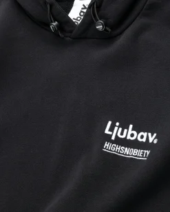 Sale Ljubav Landscape Hoodie black