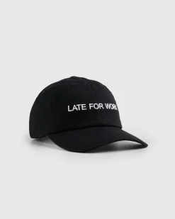 Online HO HO COCO Late For Work Hat Black/White blackxwhite