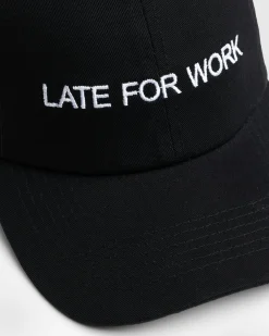 Online HO HO COCO Late For Work Hat Black/White blackxwhite