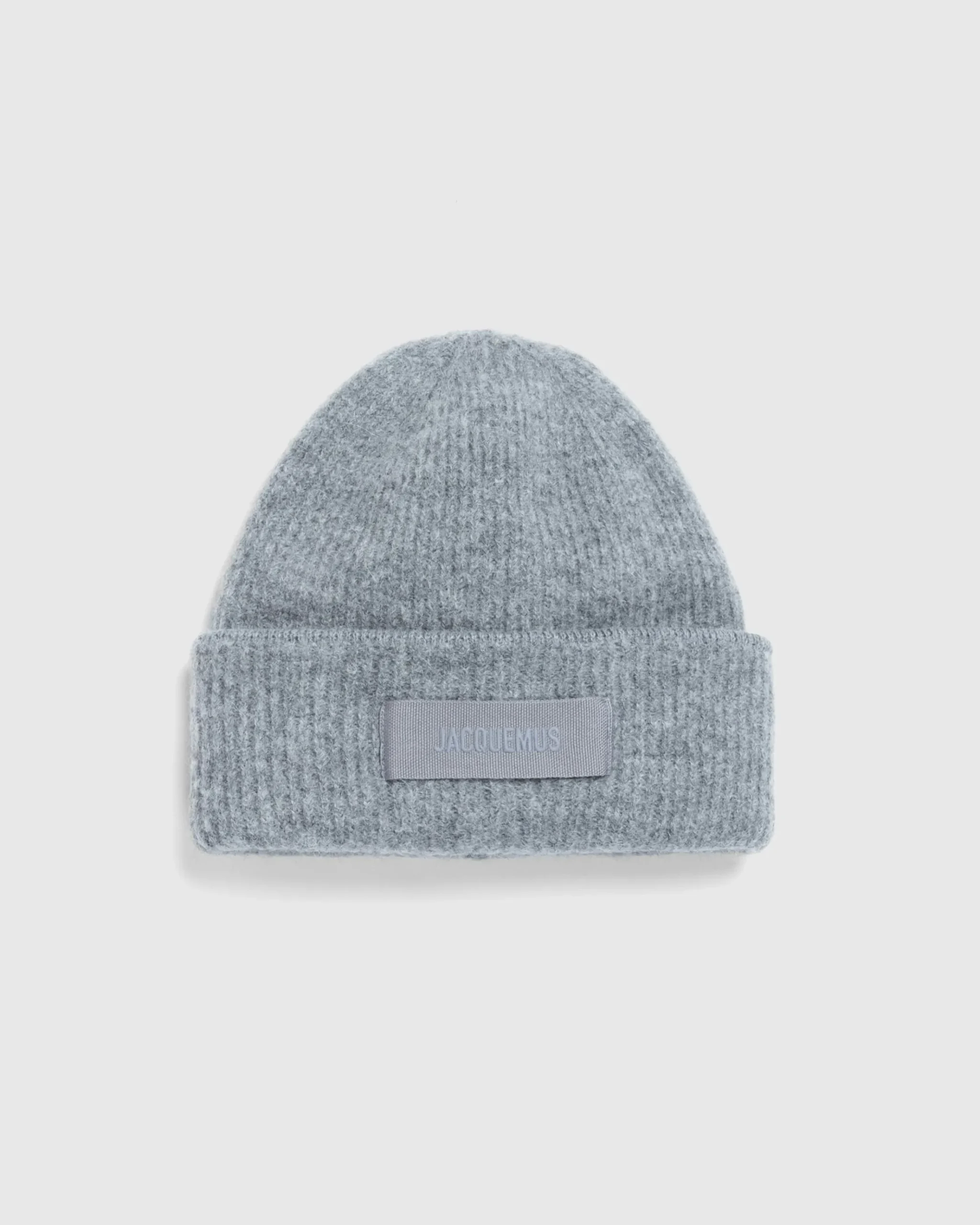 Store JACQUEMUS Le Bonnet Grosgrain Dark Grey darkgrey