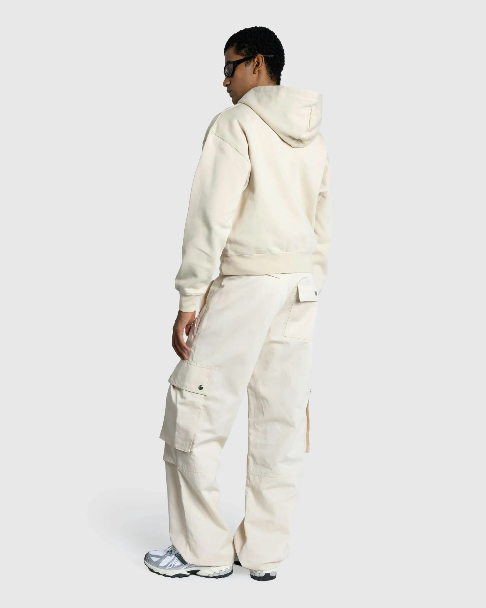 Hot JACQUEMUS Le Hoodie Zip Gros Grain beige