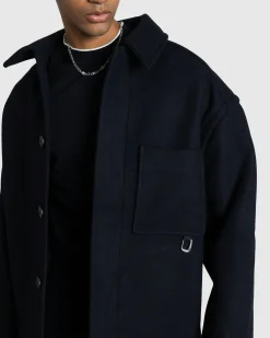 Discount JACQUEMUS Le Manteau Court black