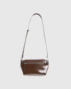Discount JACQUEMUS Le Messenger Capri Midnight Brown midnightbrown