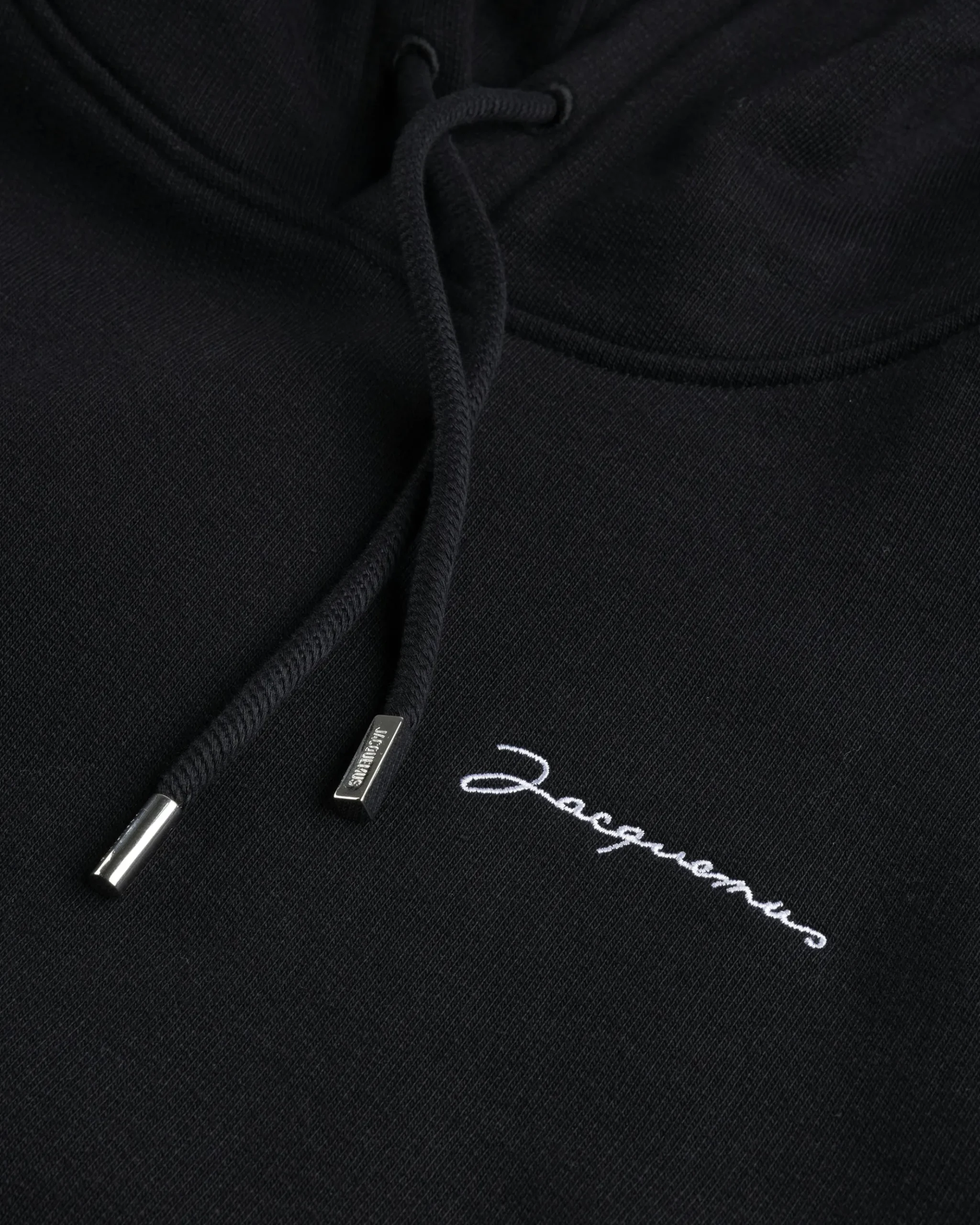 Cheap JACQUEMUS Le Sweatshirt Brodé black