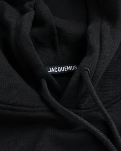 Cheap JACQUEMUS Le Sweatshirt Brodé black