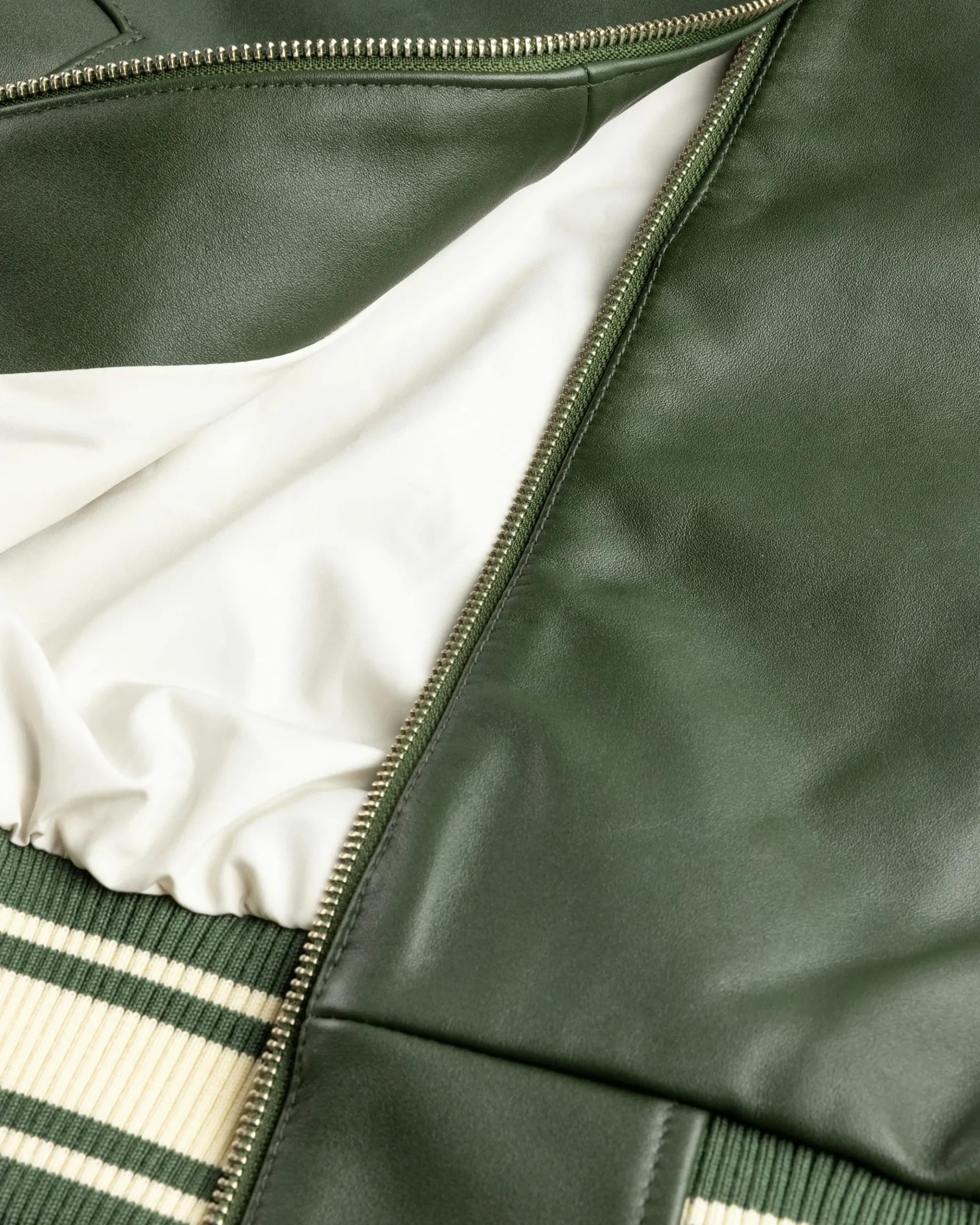 Cheap RUF Leather Bomber green