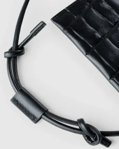 New Maison Margiela Leather Pouch Black shadesofwhiterecut