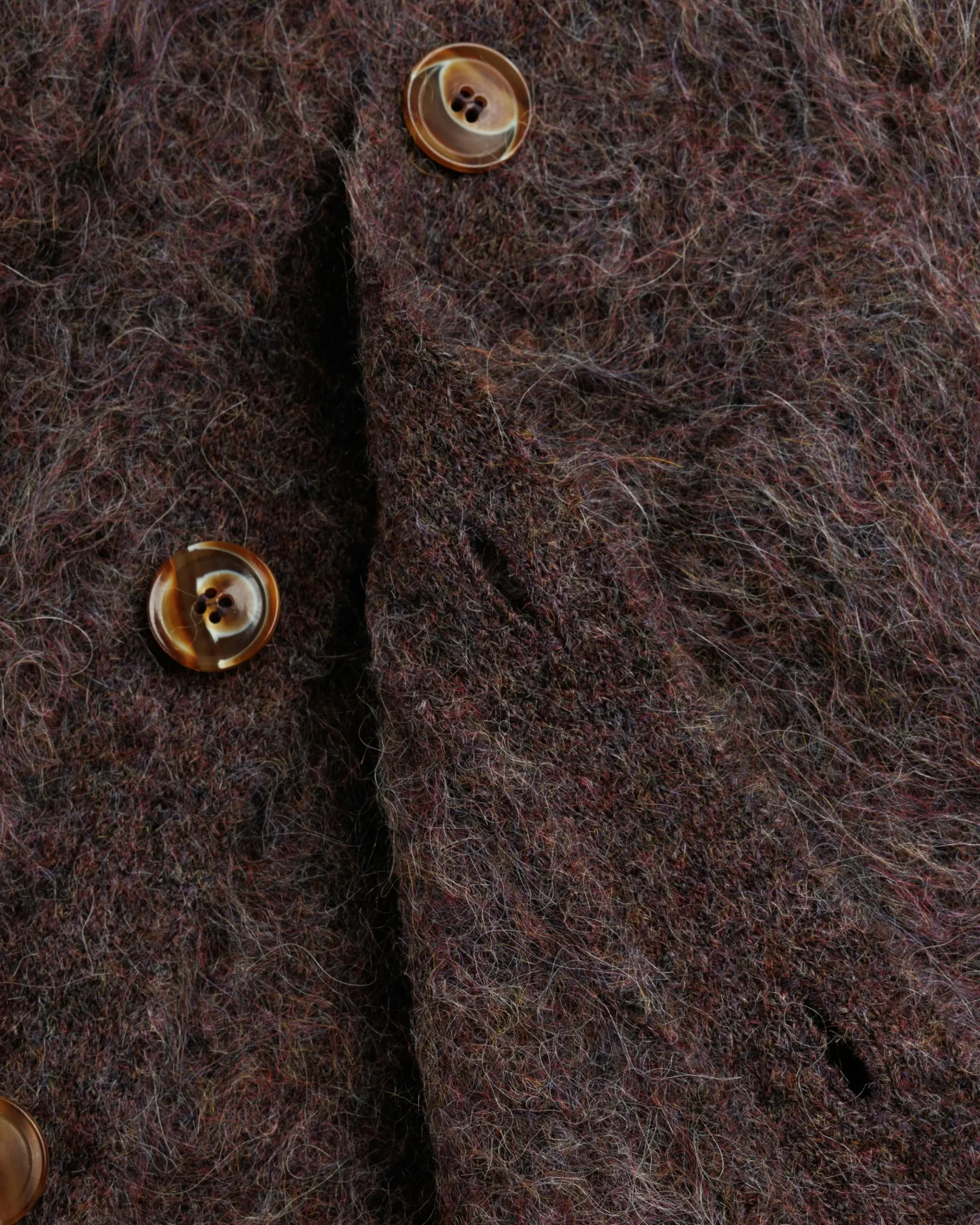 Store Séfr Lee Cardigan Lilac Melange Alpaca lilacmelangealpaca