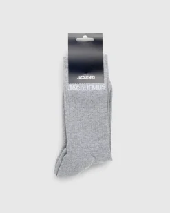New JACQUEMUS Les Chaussettes Medium Grey mediumgrey