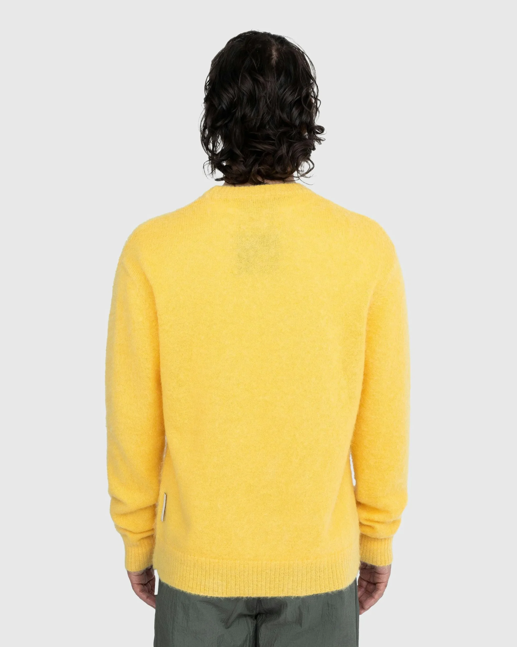 Hot Highsnobiety Light Alpaca Crew Sweater yellow