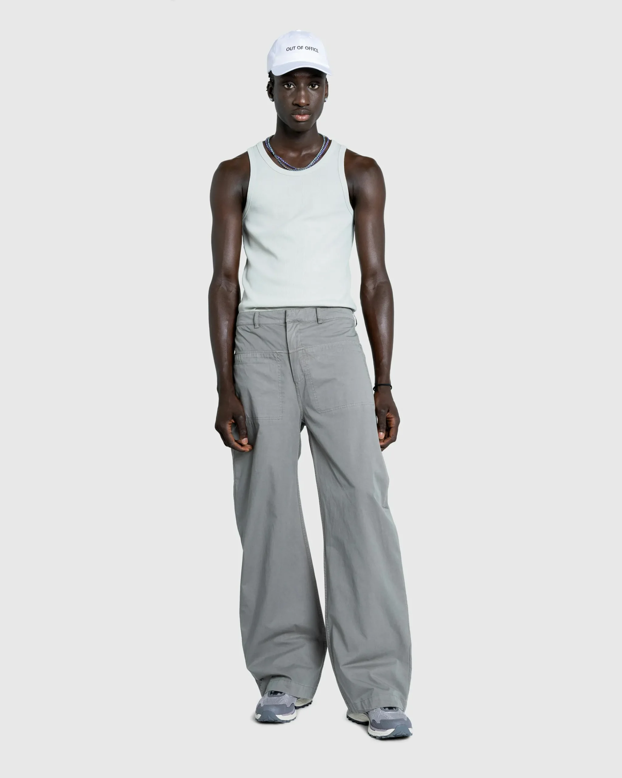 New Entire Studios Light Trouser Elephant Grey elephantgrey