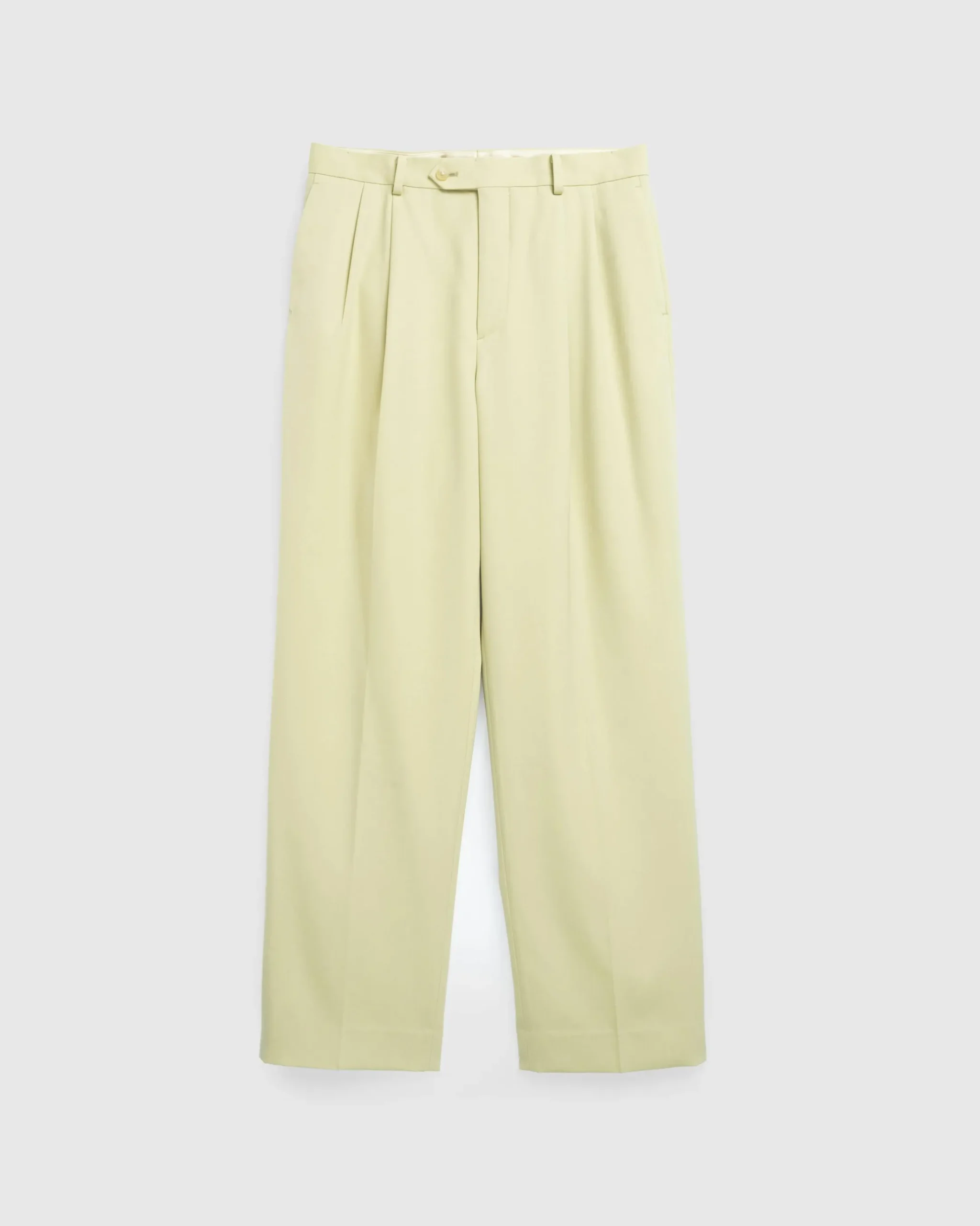 Fashion Auralee Light Wool Max Gabardine Two-Tuck Slacks Light Khaki lightkhaki