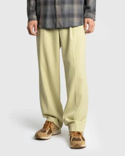 Fashion Auralee Light Wool Max Gabardine Two-Tuck Slacks Light Khaki lightkhaki