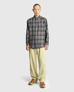 Fashion Auralee Light Wool Max Gabardine Two-Tuck Slacks Light Khaki lightkhaki