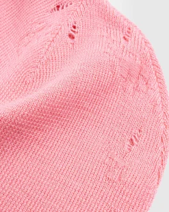 Clearance Acne Studios Logo Beanie pink