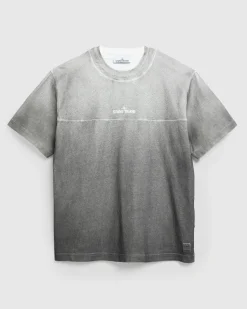 Online Stone Island Logo T-Shirt Lead Grey leadgrey