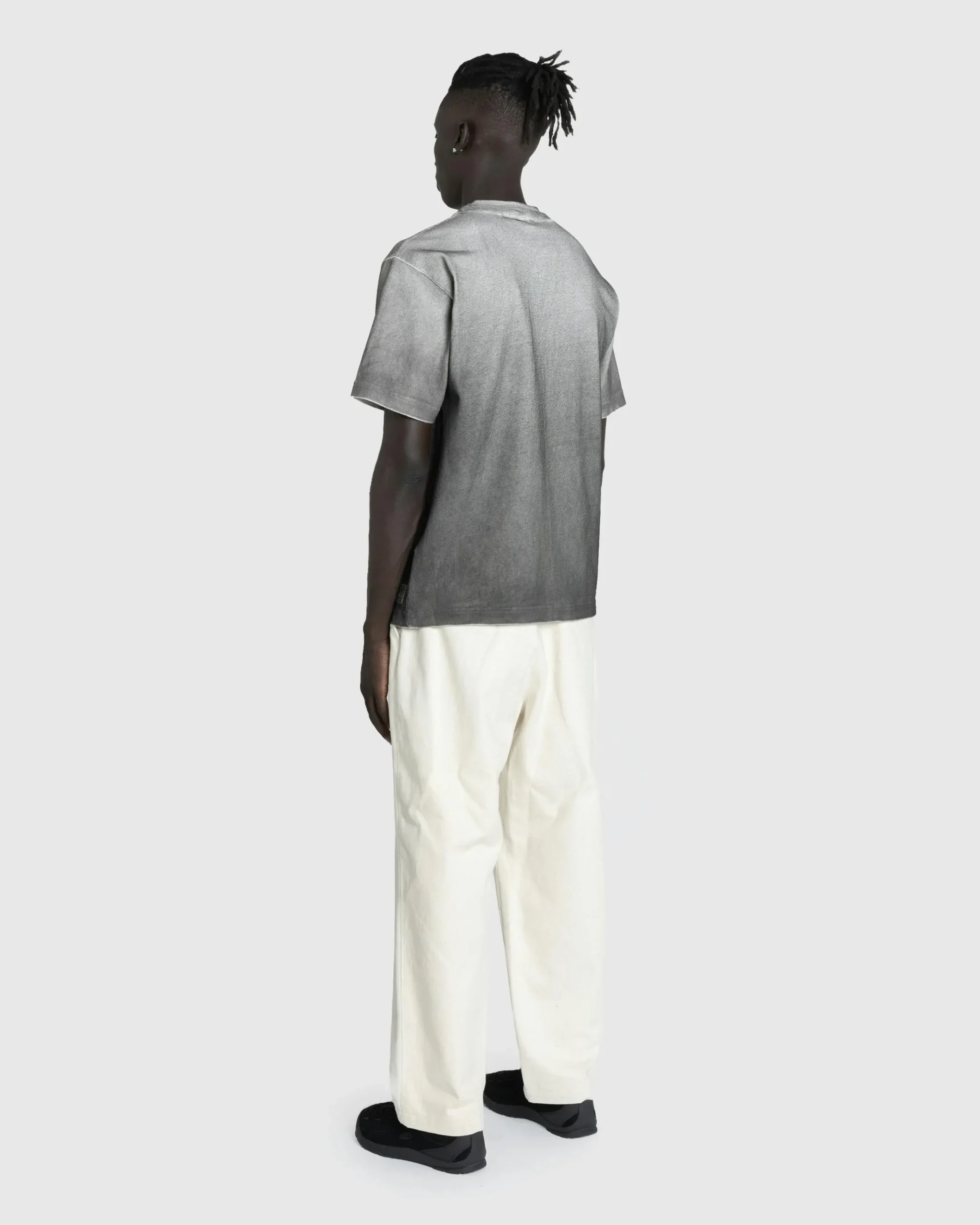 Online Stone Island Logo T-Shirt Lead Grey leadgrey