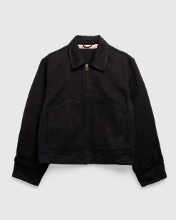Best Sale Stockholm Surfboard Club Logo Work Jacket black