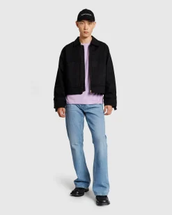 Best Sale Stockholm Surfboard Club Logo Work Jacket black