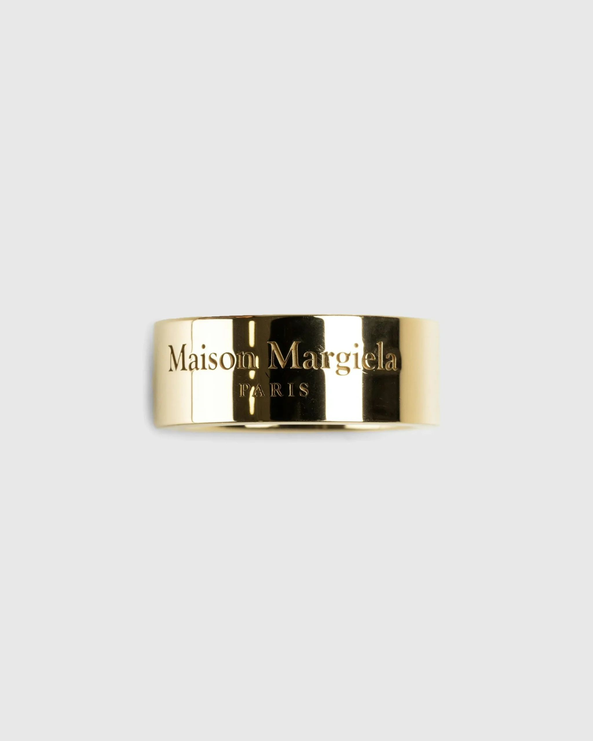 Flash Sale Maison Margiela Logo-Engraved Ring gold