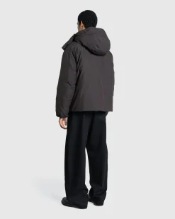 Store Lemaire Long Puffer Jacket espresso