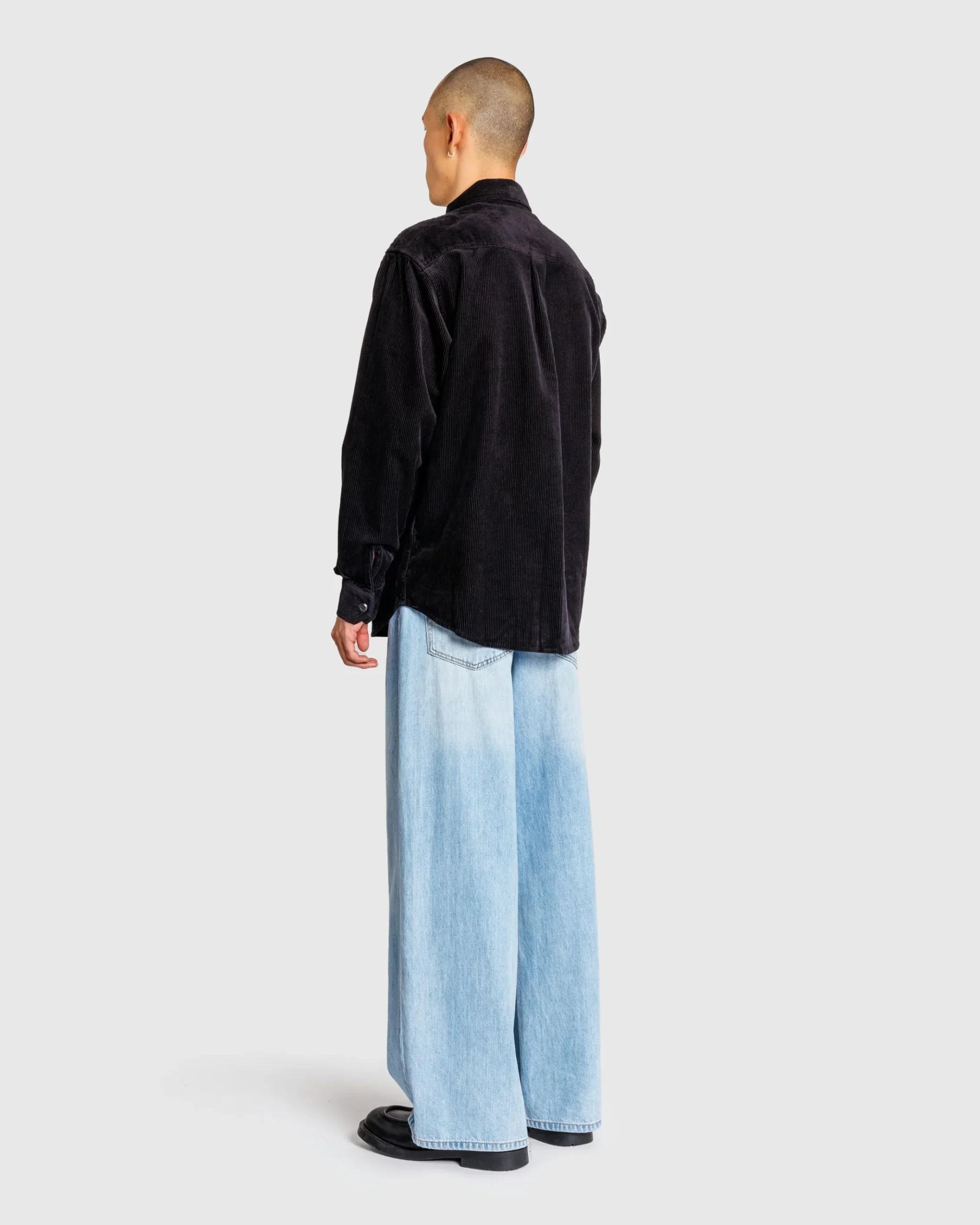 Discount Carhartt WIP Long-Sleeve Flint Shirt black/rinsed