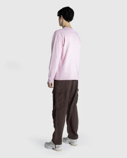 Clearance Beigel Bake Long-Sleeve Logo Tee Pink lightpink