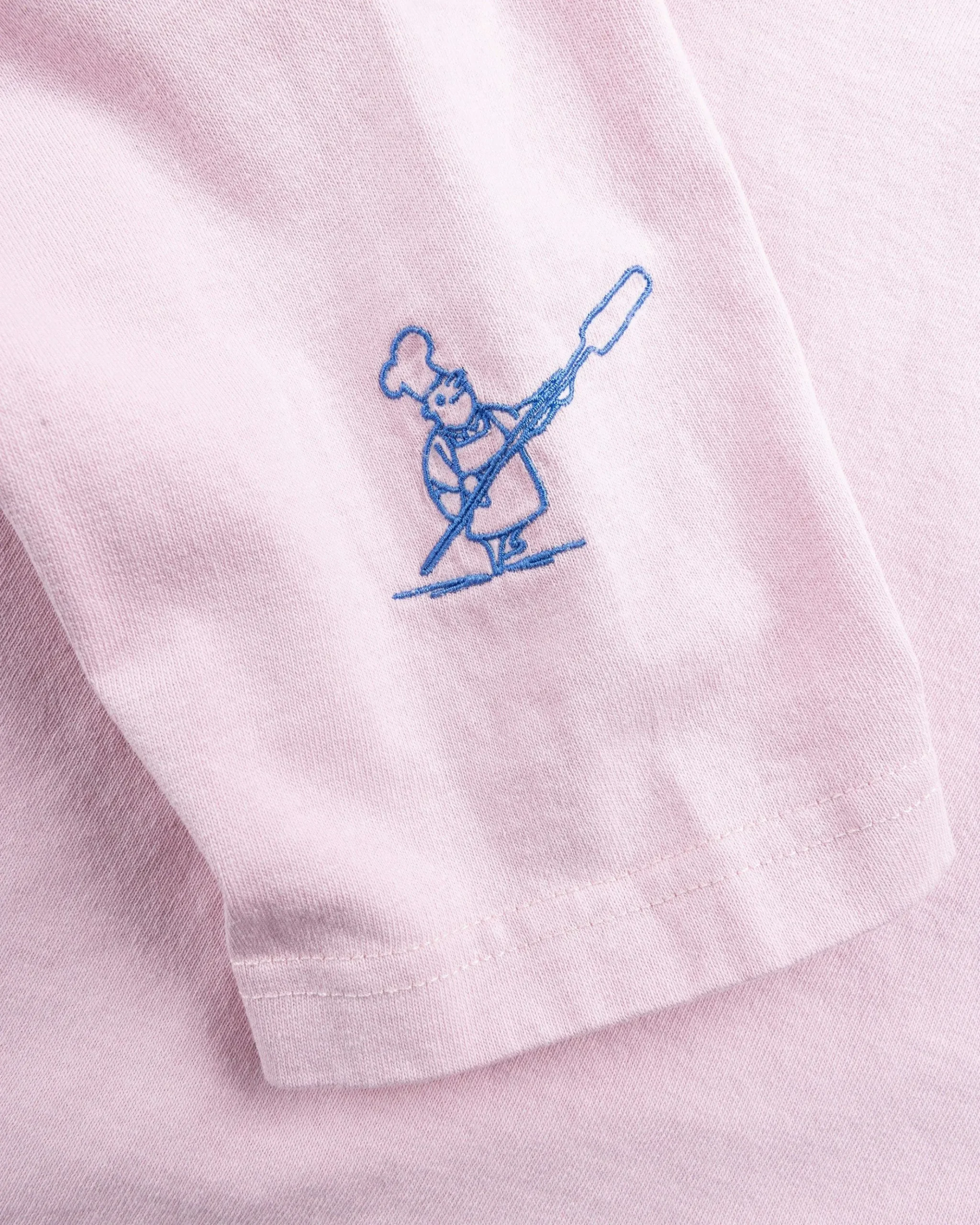 Clearance Beigel Bake Long-Sleeve Logo Tee Pink lightpink