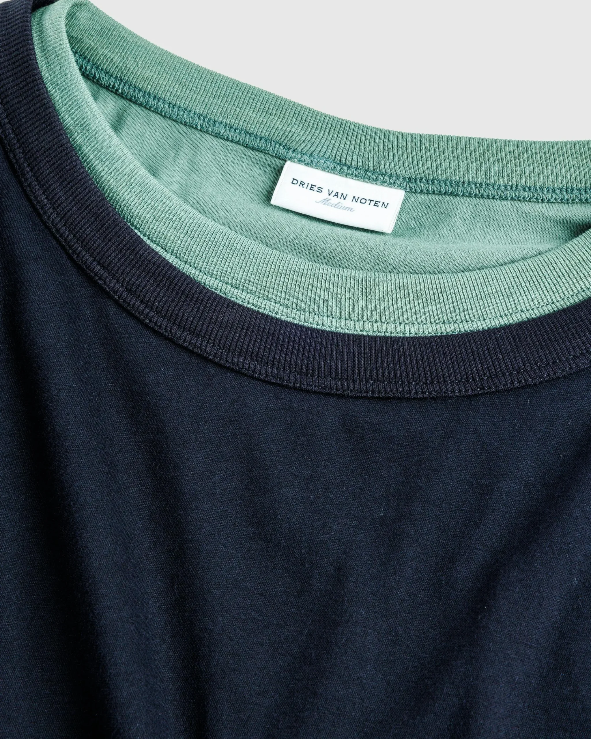 Outlet Dries van Noten Long-Sleeve Tee black