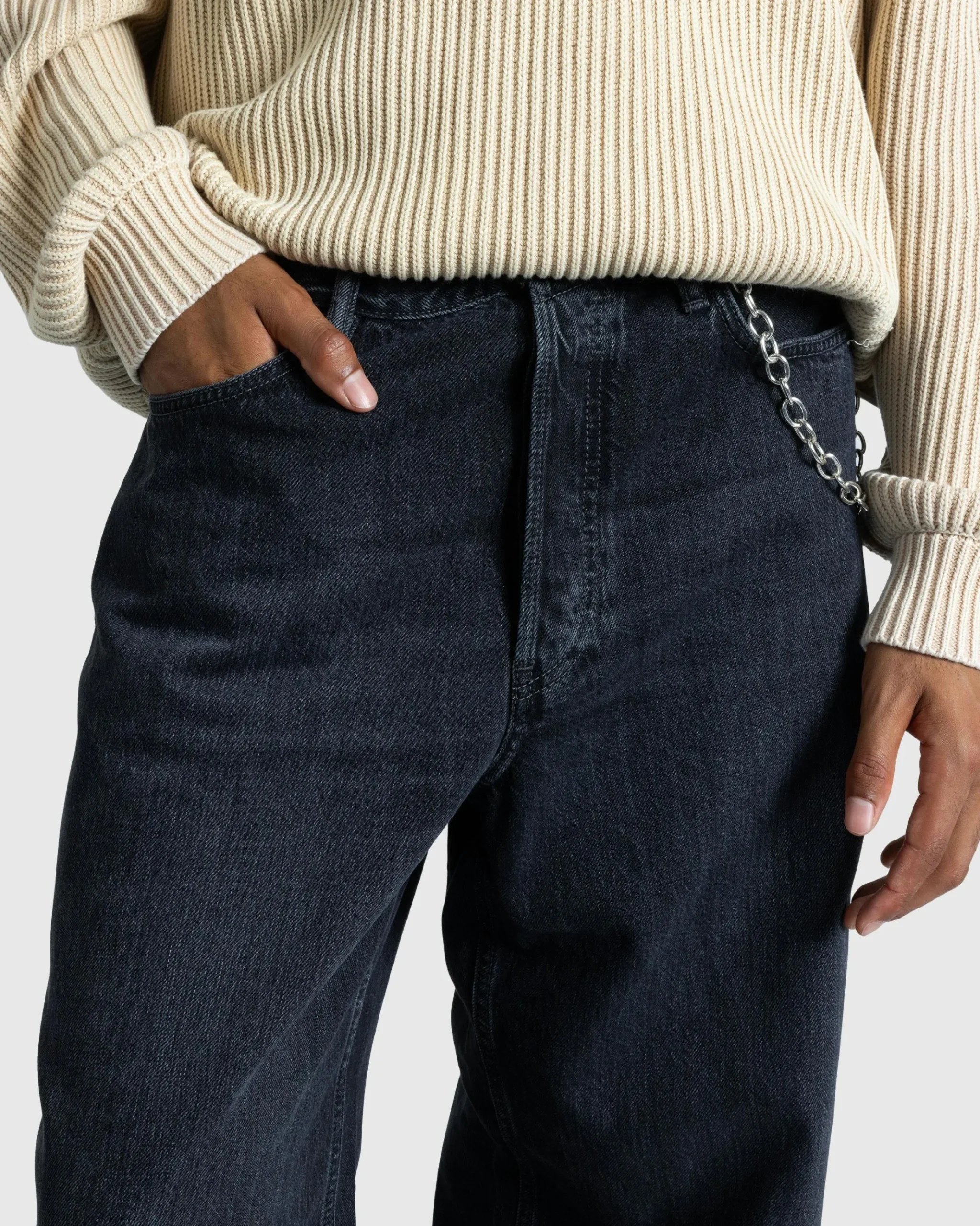 Flash Sale Acne Studios Loose Fit Jeans 1981M black
