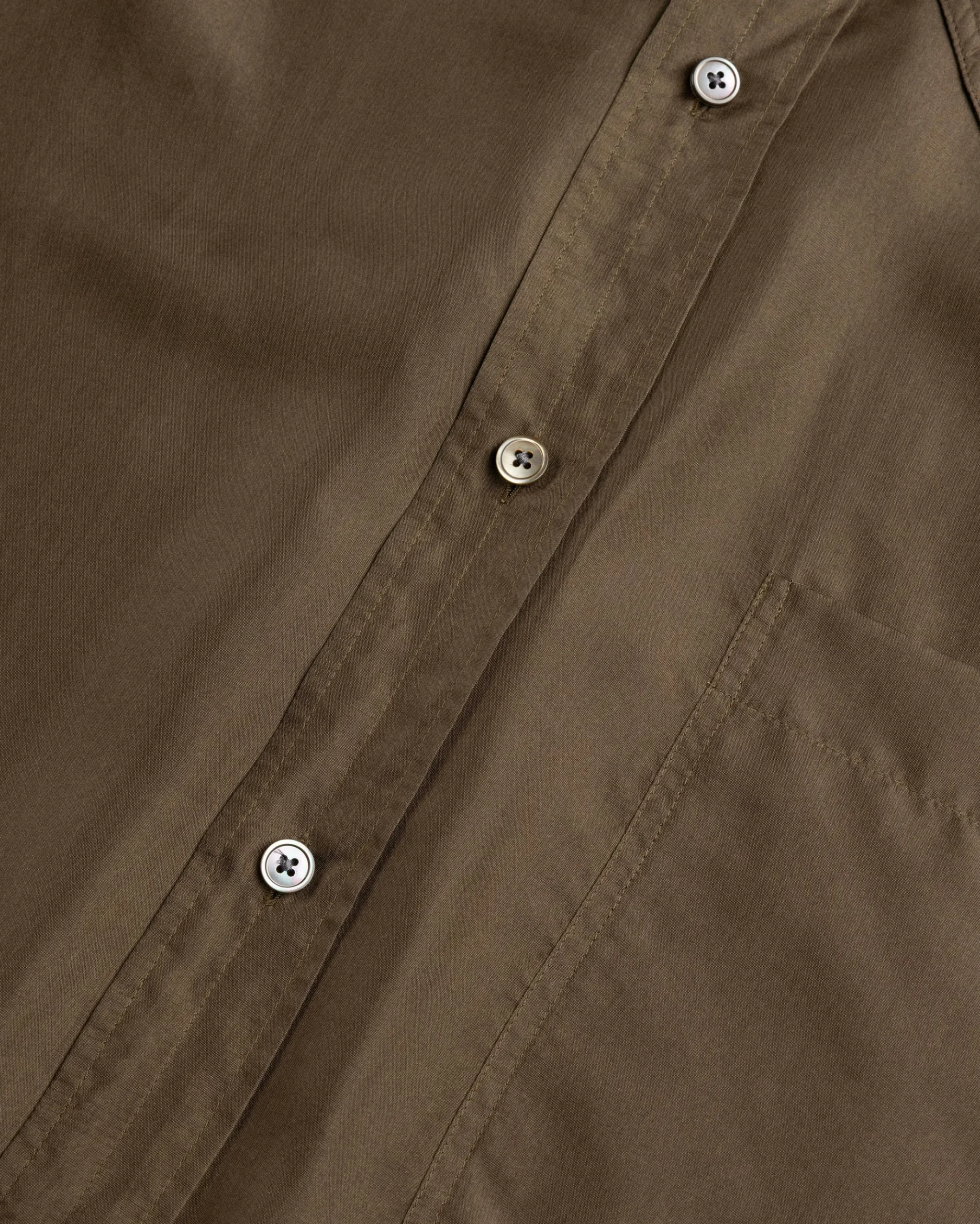 Hot Lemaire Loose Shirt Dark Tobacco darktobacco