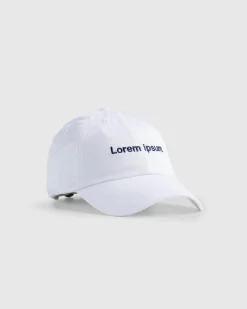 Discount HO HO COCO Lorem Ipsum Cap White/Navy whitexnavy
