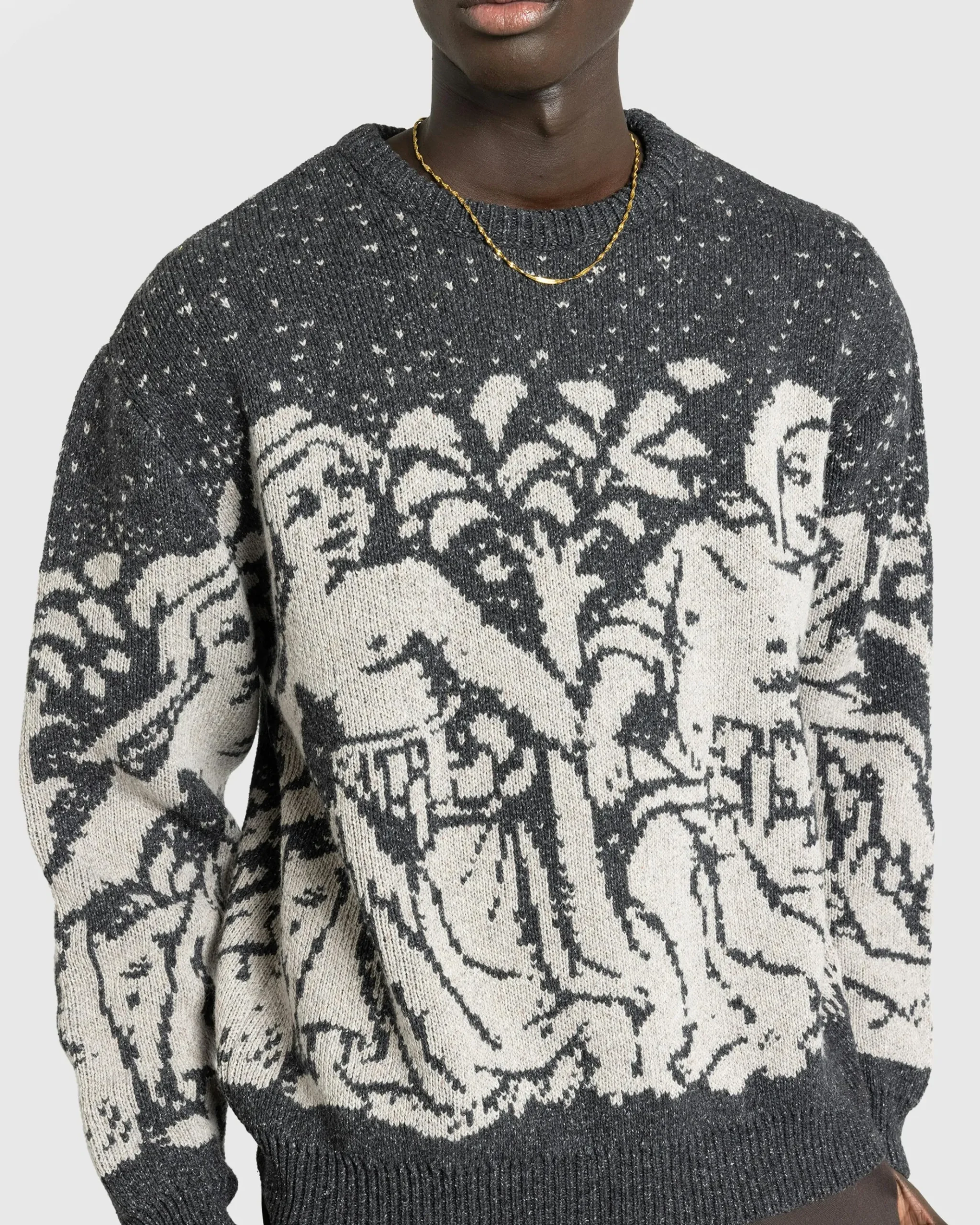 New Carne Bollente Love Chronicles Sweater grey