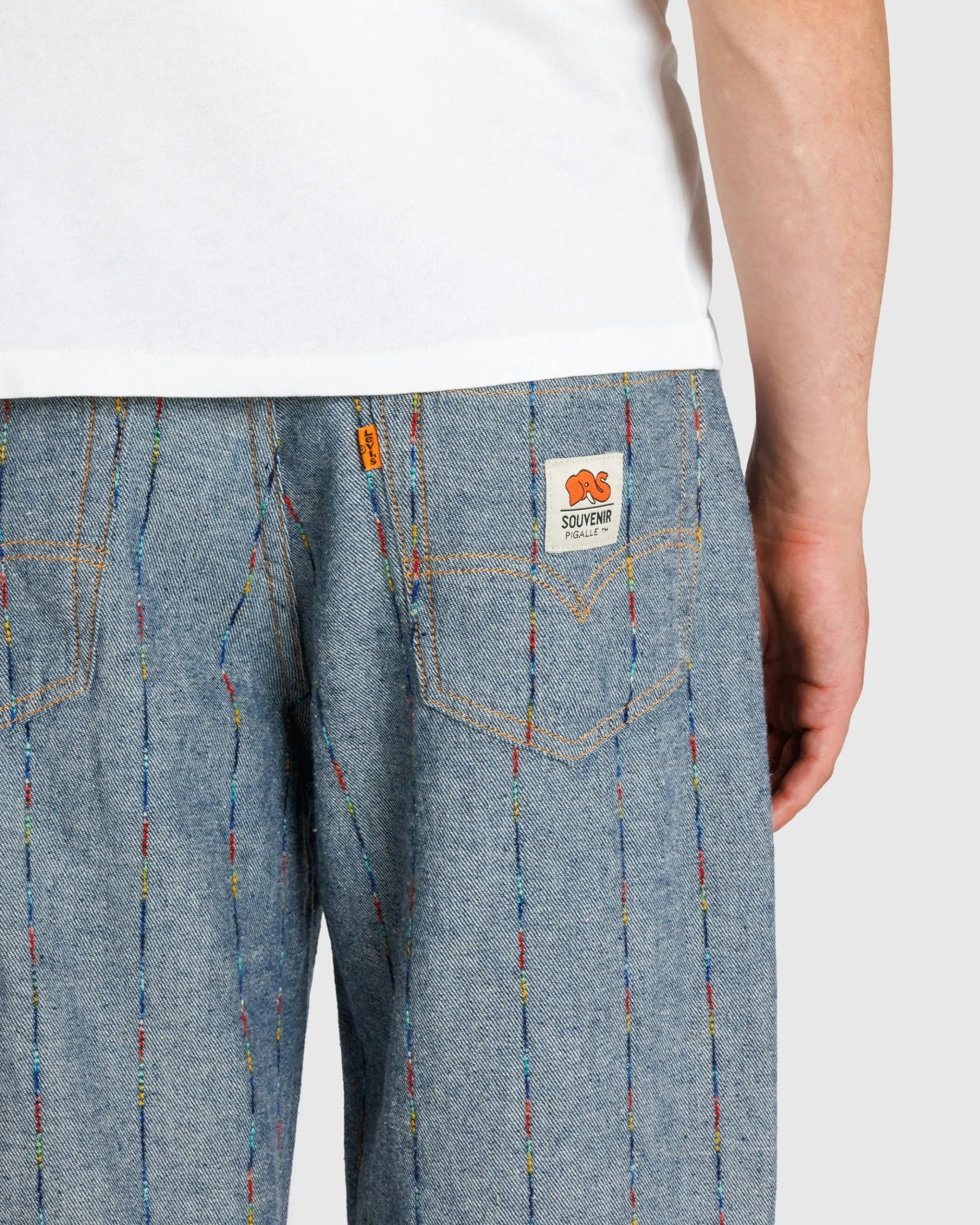 Store Levi's LSE 568 LOOSE STRAIGHT PIGALLE MALLARD BLUE pigallemallardblue