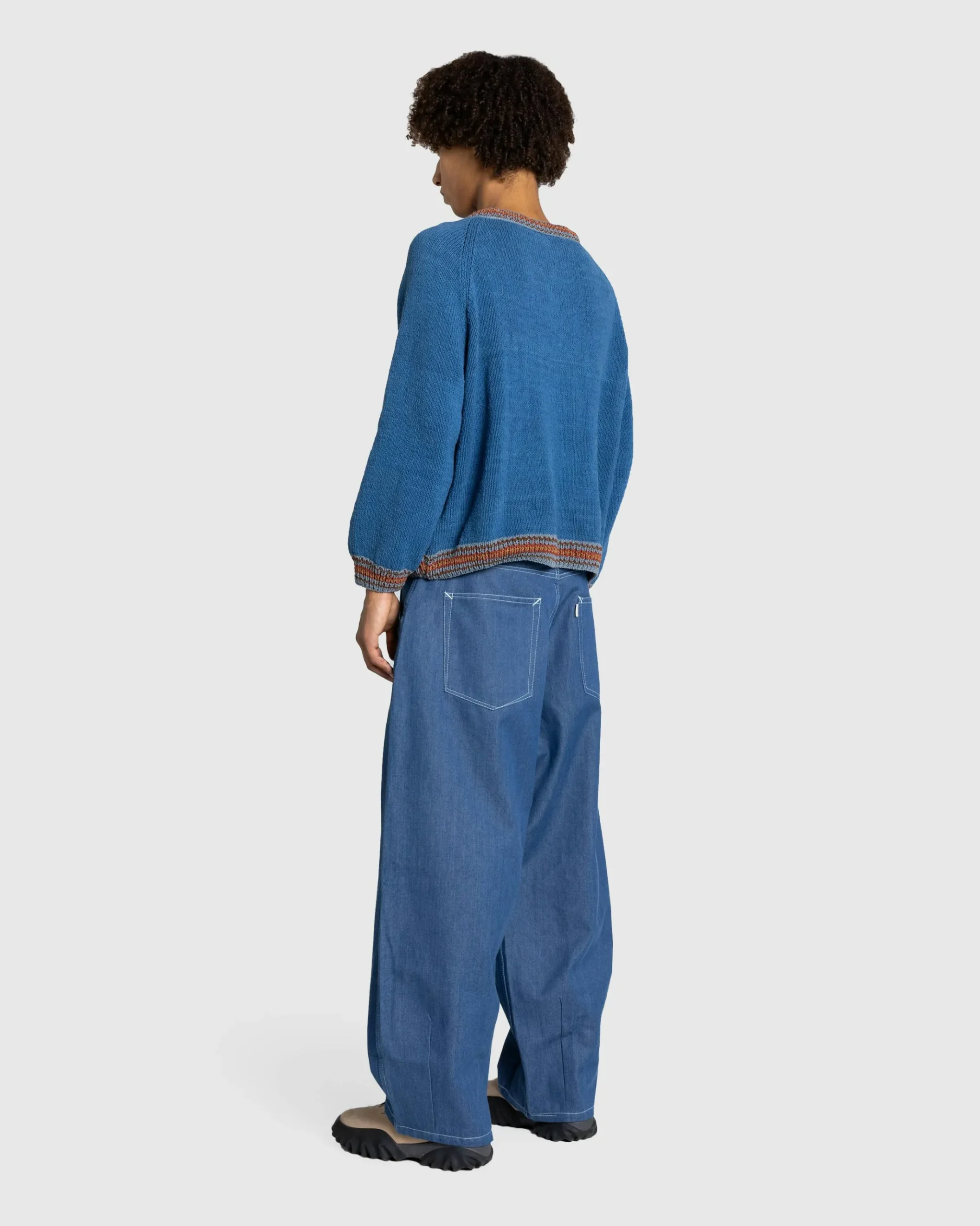 Shop Story mfg. Lush Pants Indigo Denim Wonky-Wear indigodenimwonky-wear