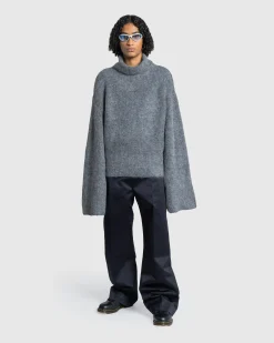 Fashion Entire Studios Lute Knit Sweater smoke