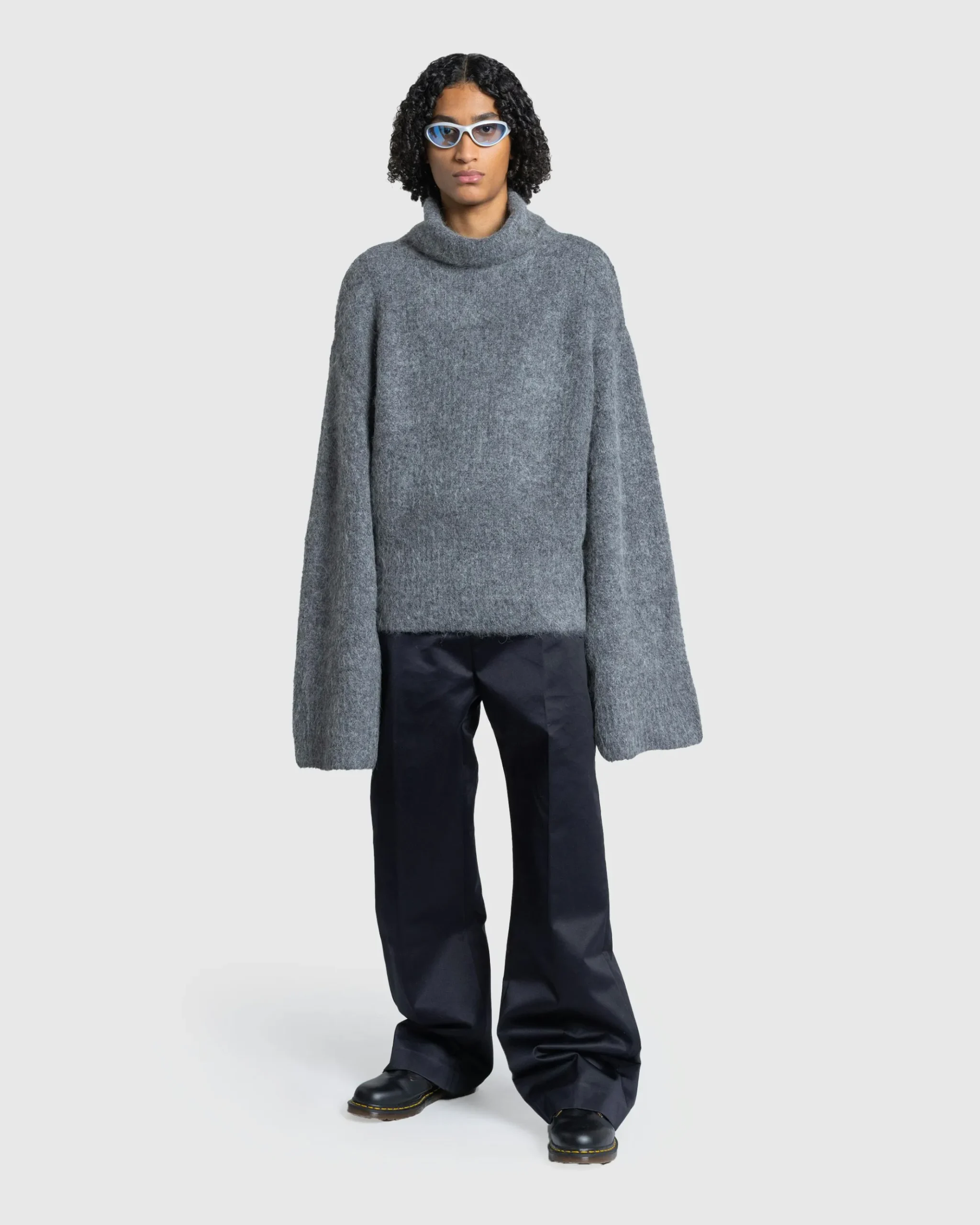 Fashion Entire Studios Lute Knit Sweater smoke