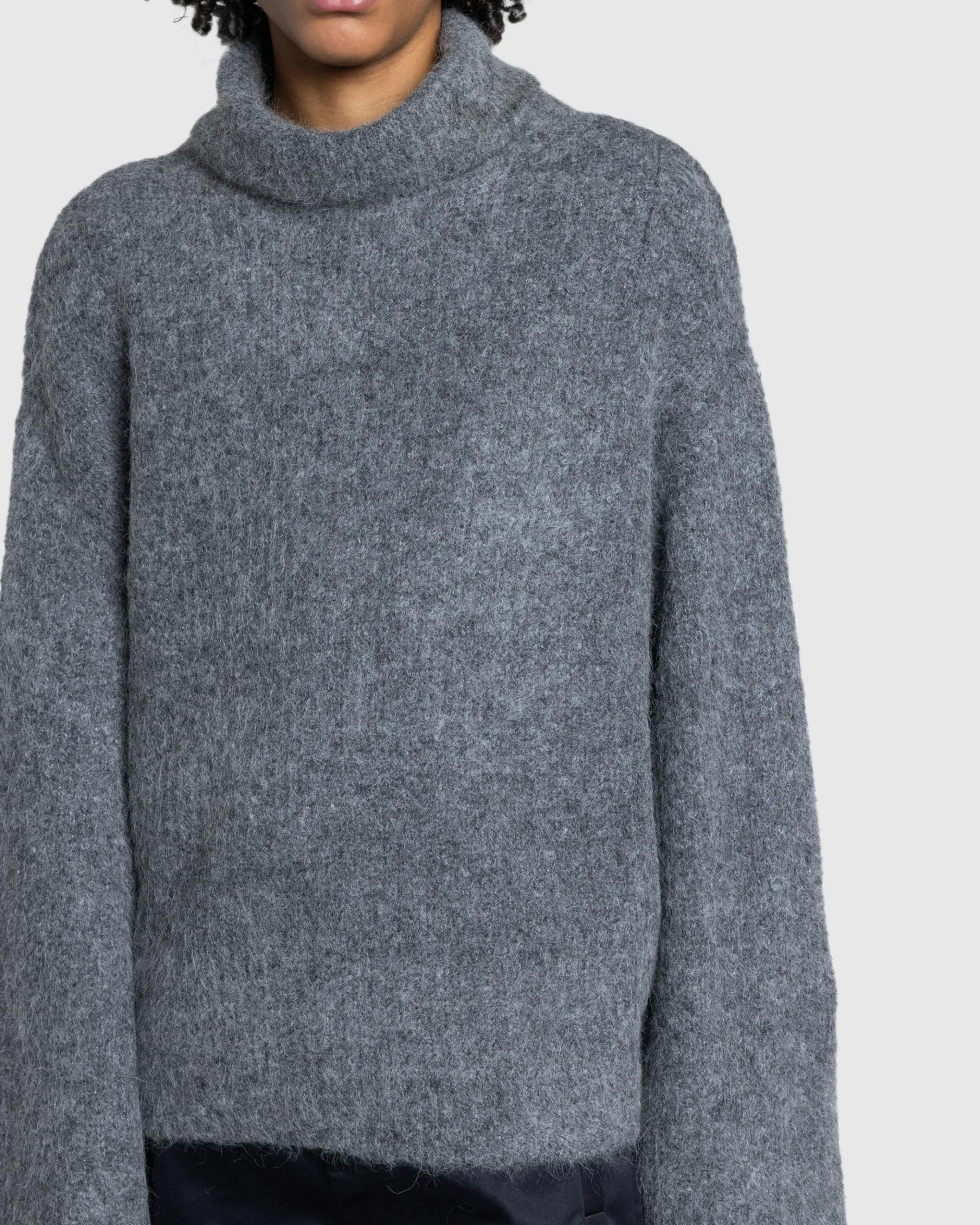 Fashion Entire Studios Lute Knit Sweater smoke