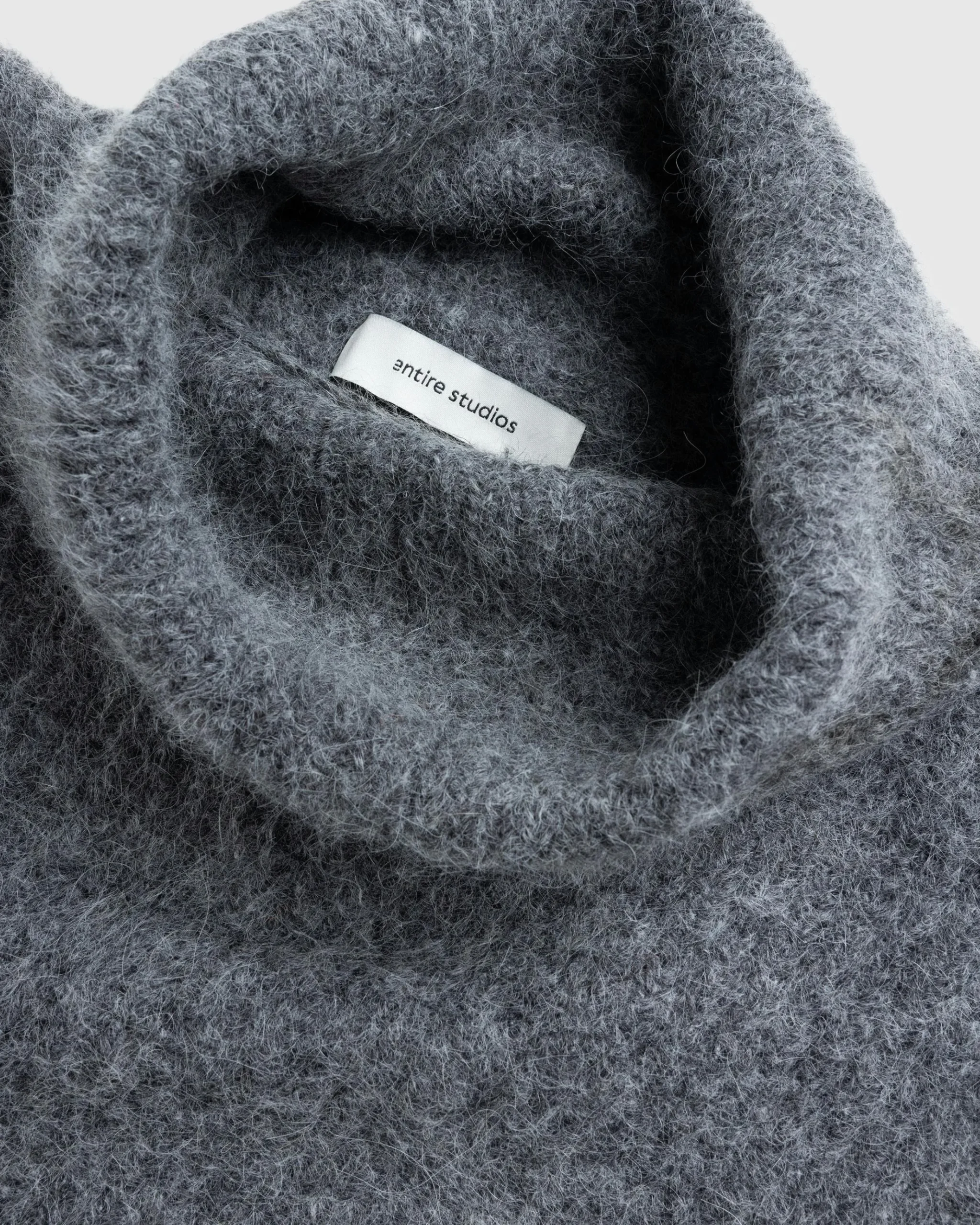 Fashion Entire Studios Lute Knit Sweater smoke