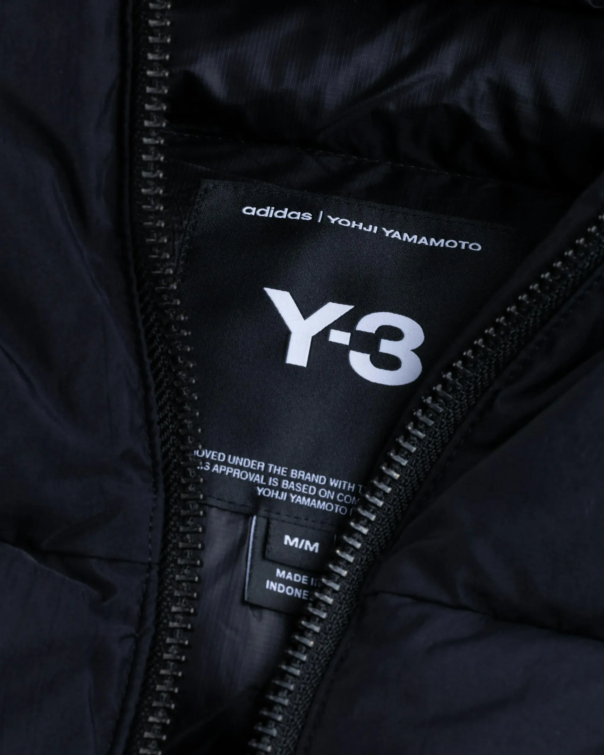 New Y-3 M Puffer Jacket black