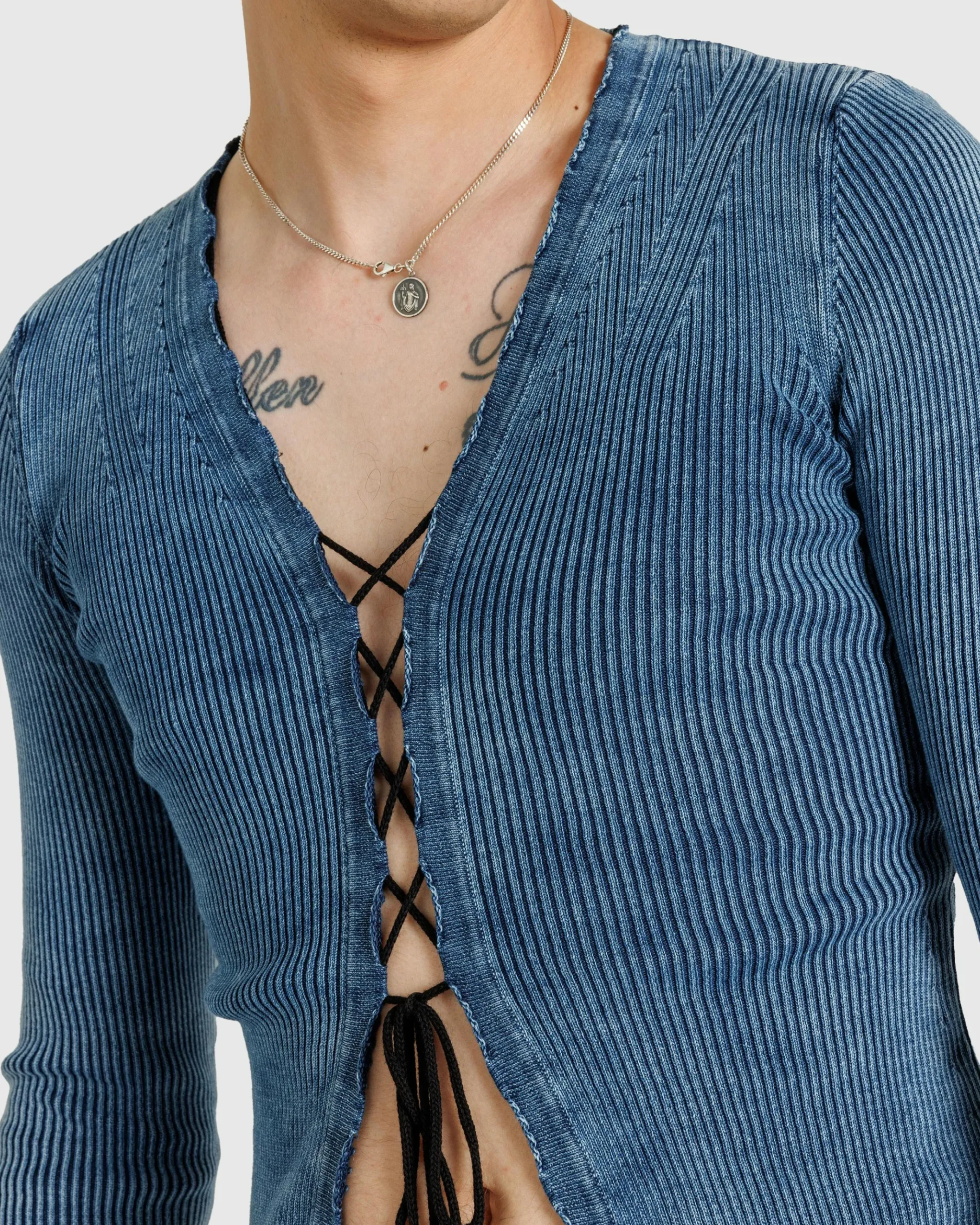 Best Sale Diesel M-Acerata Knitwear peacoat