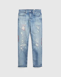 Shop Levi's Made in Japan 512 Denim doodle