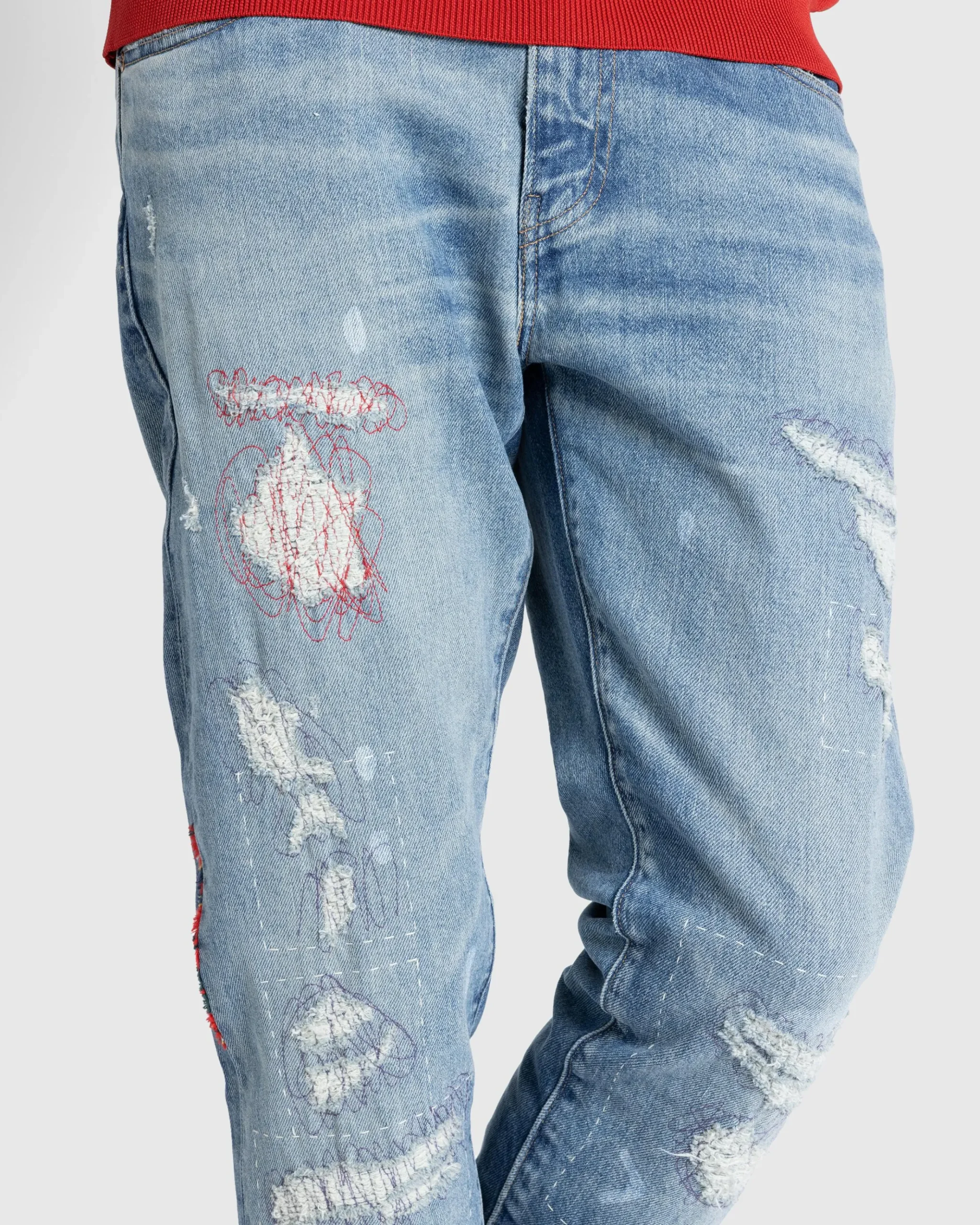 Shop Levi's Made in Japan 512 Denim doodle