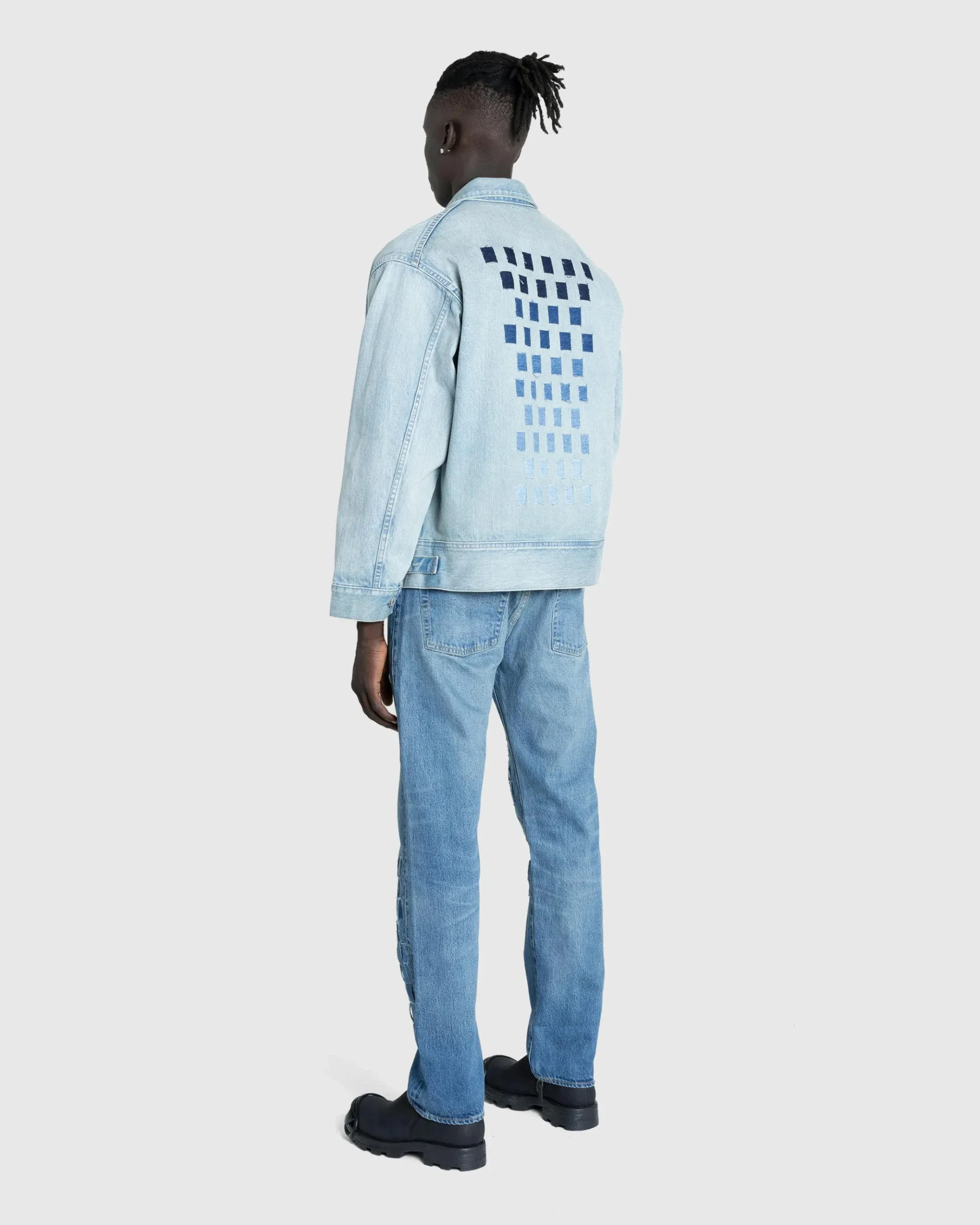 Best Levi's Made in Japan Utility Trucker Denim Jacket crest
