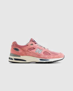 Cheap New Balance Made in UK 991v2 Pink pink(660)