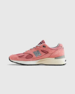 Cheap New Balance Made in UK 991v2 Pink pink(660)