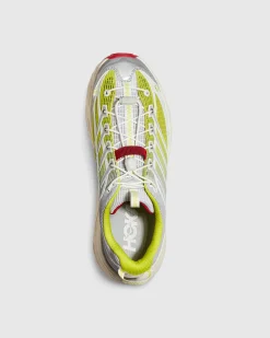 Best Sale HOKA Mafate Three2 / Neon Yellow white