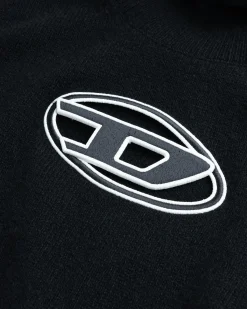 Sale Diesel M-Argaret Short-Sleeve Jumper black