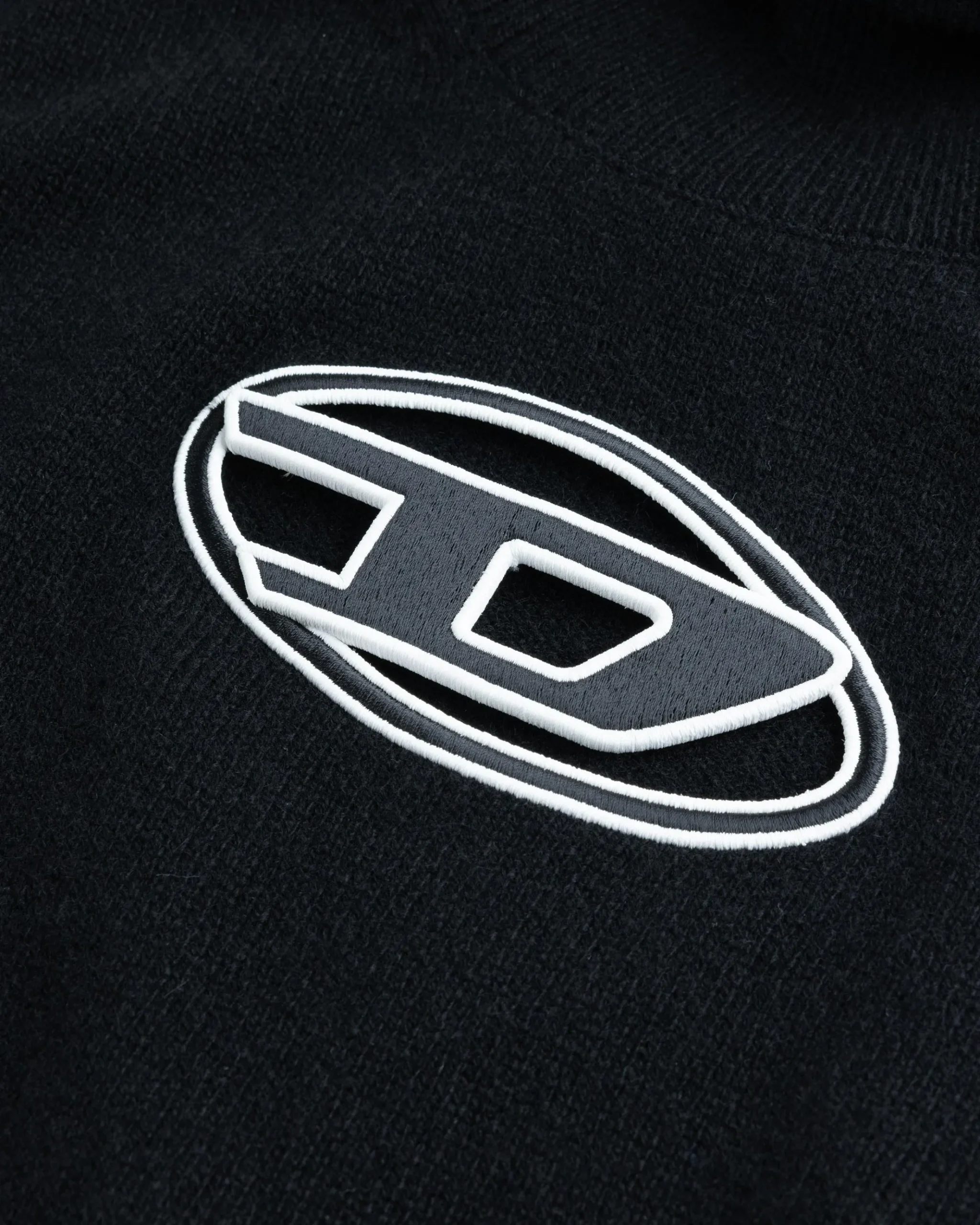 Sale Diesel M-Argaret Short-Sleeve Jumper black