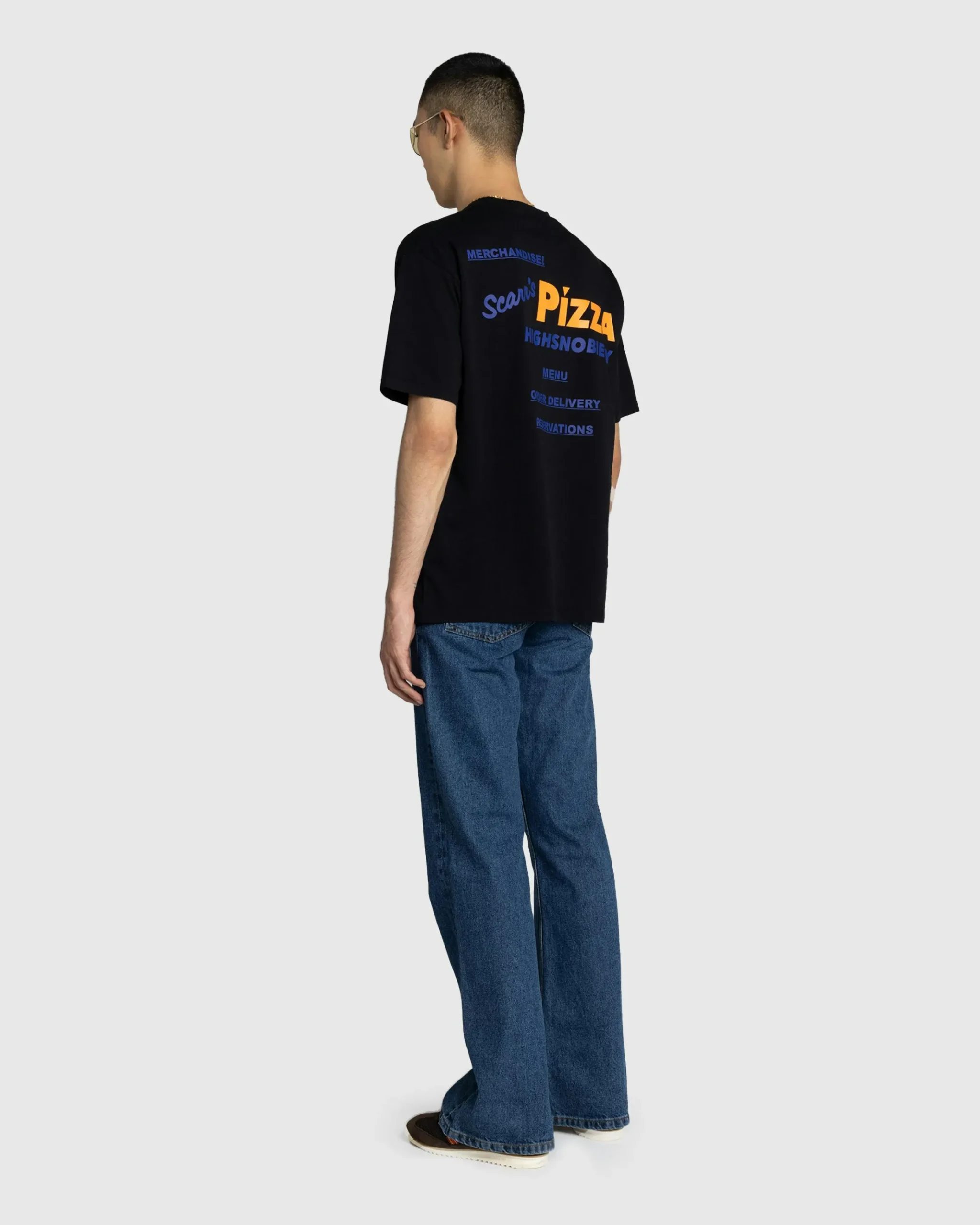Discount Scarr's Pizza Merch T-Shirt Black unavailable